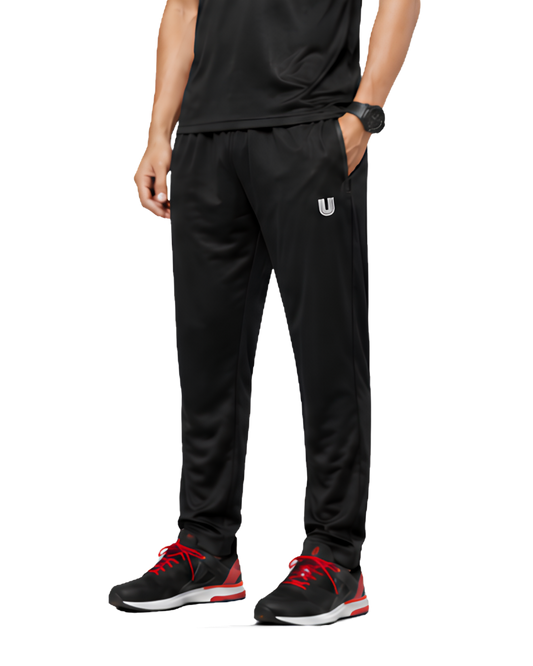 Men’s Black Sports Track Pants