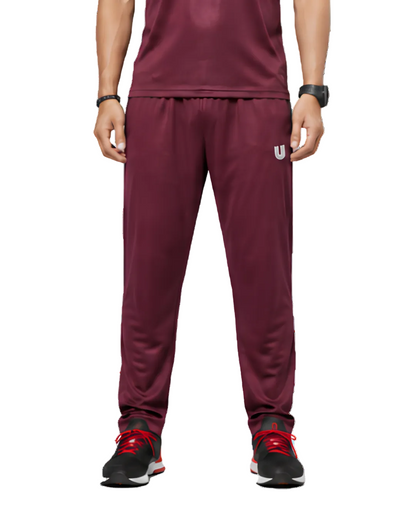 Men’s  Maroon Sports Track Pants