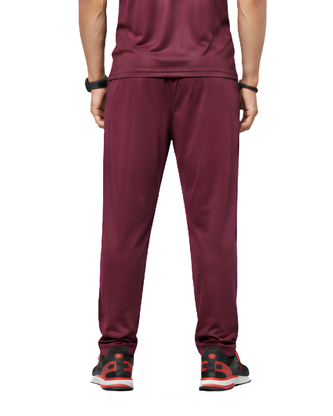 Men’s  Maroon Sports Track Pants