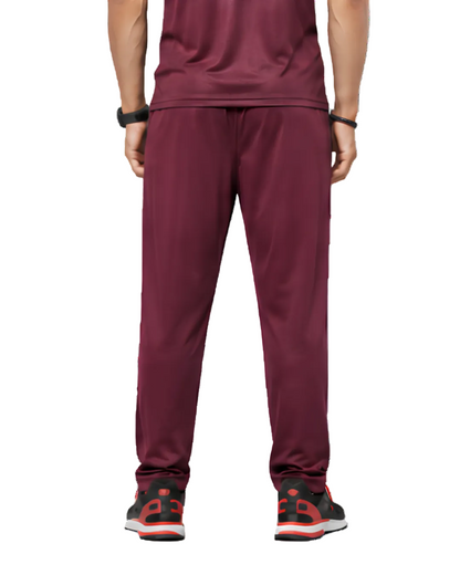 Men’s  Maroon Sports Track Pants