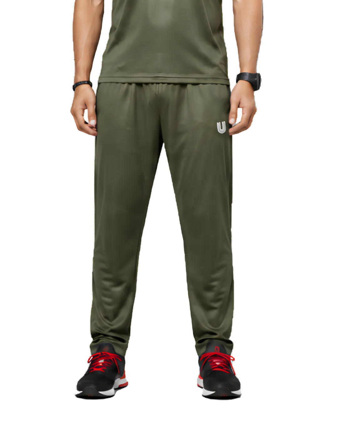 Men’s  Green Sports Track Pants