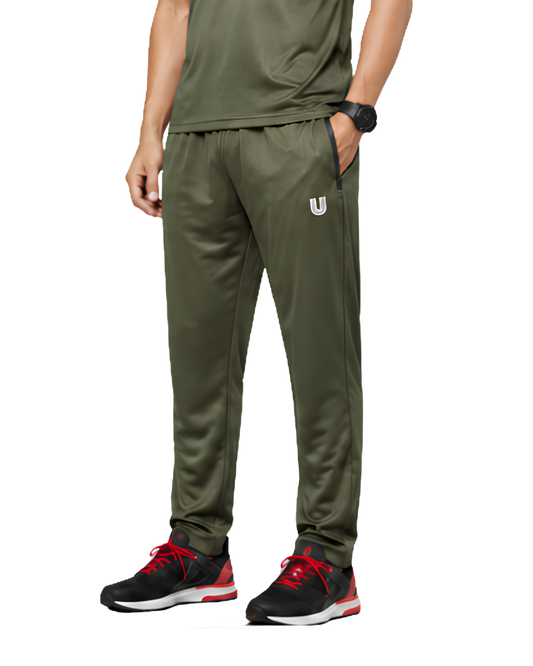 Men’s  Green Sports Track Pants