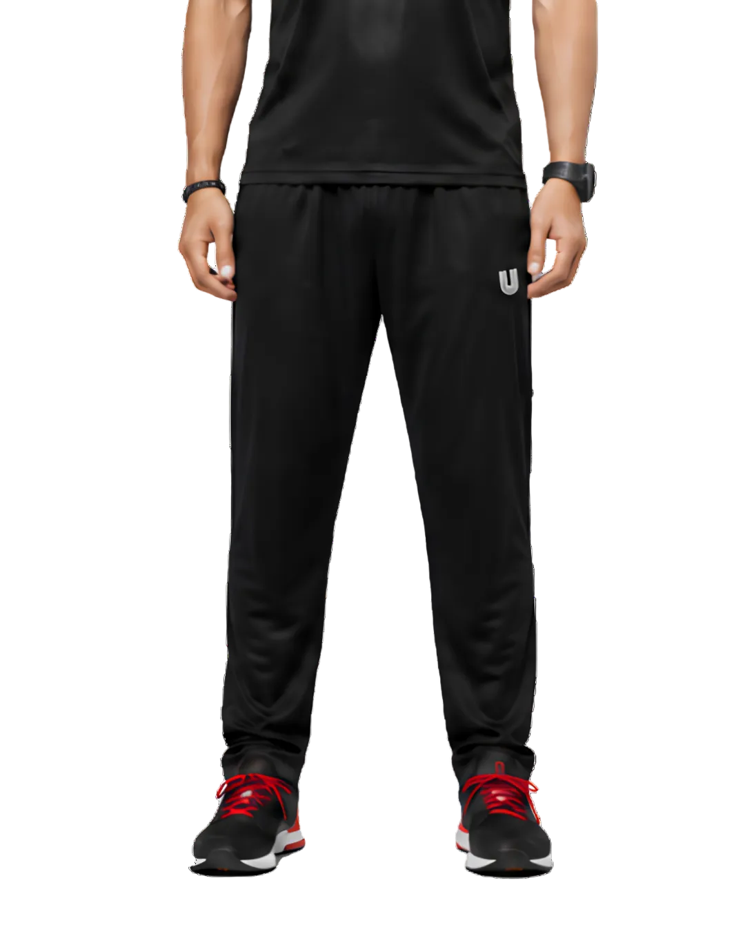 Men’s Black Sports Track Pants