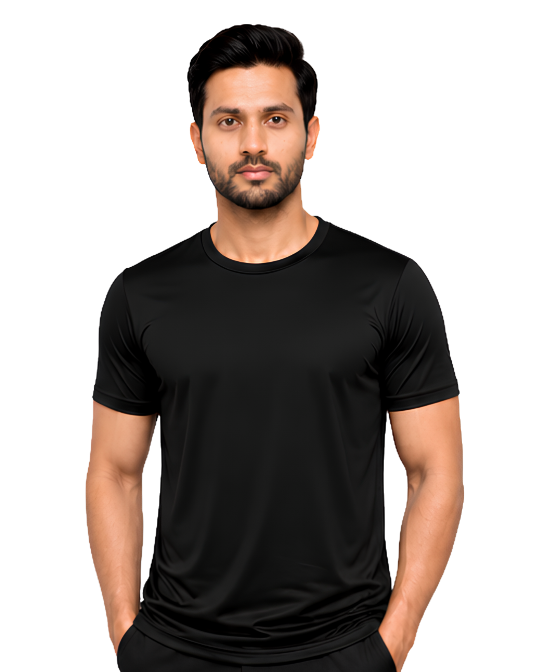 Dri Fit Performance Black TShirt