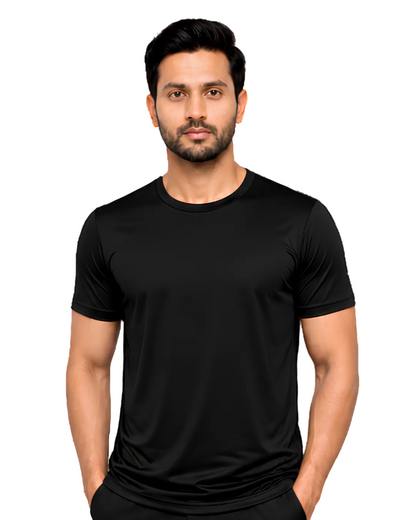 Dri Fit Performance Black TShirt