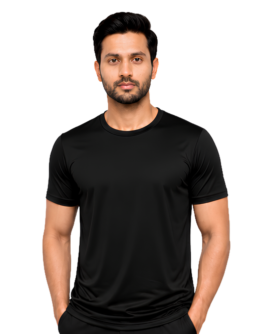 Dri Fit Performance Black TShirt