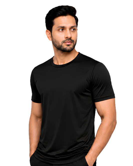 Dri Fit Performance Black TShirt