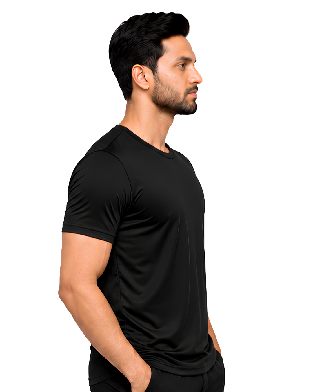 Dri Fit Performance Black TShirt