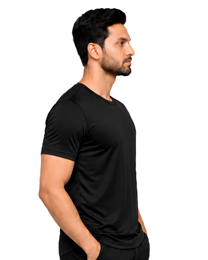 Dri Fit Performance Black TShirt