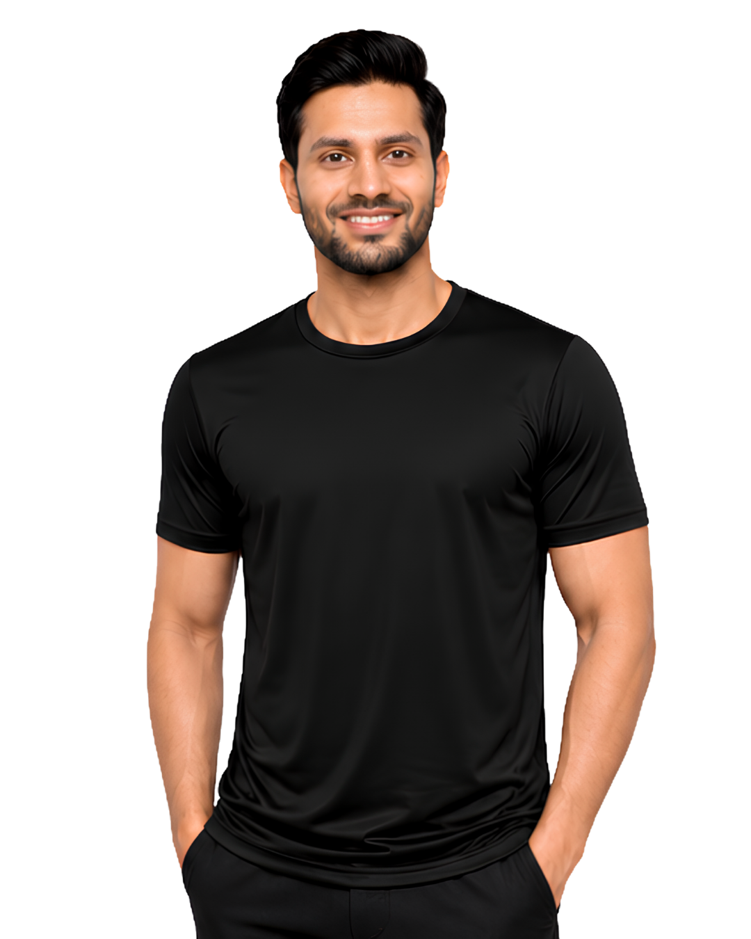 Dri Fit Performance Black TShirt
