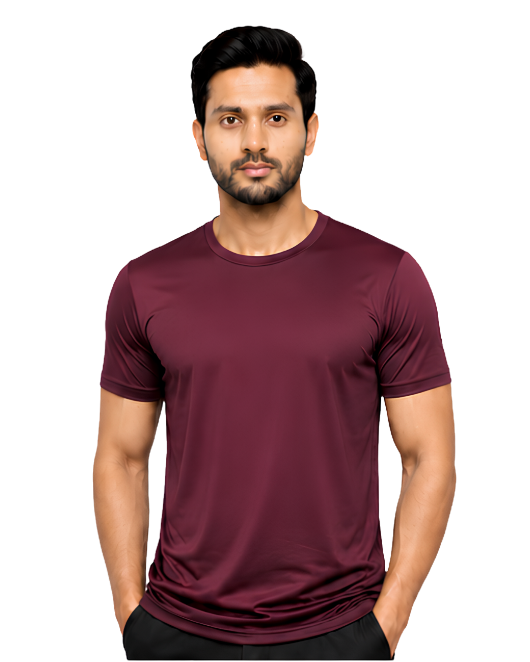 Dri Fit Performance Maroon TShirt