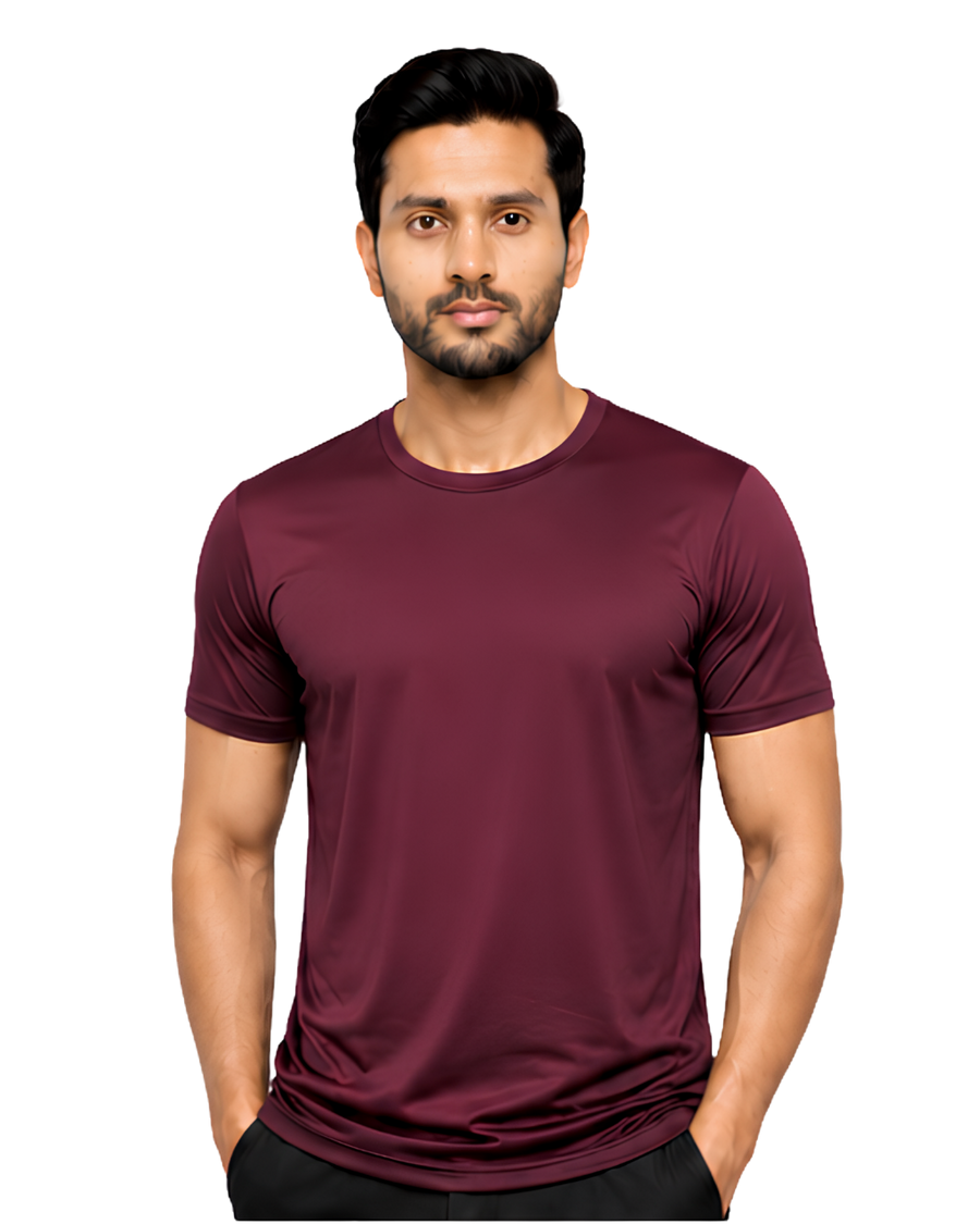 Dri Fit Performance Maroon TShirt