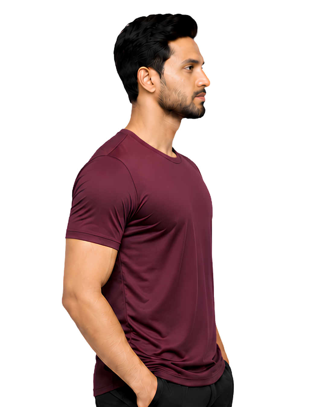 Dri Fit Performance Maroon TShirt