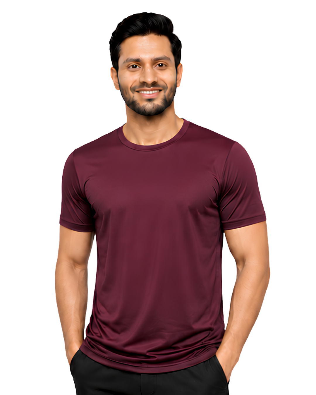 Dri Fit Performance Maroon TShirt